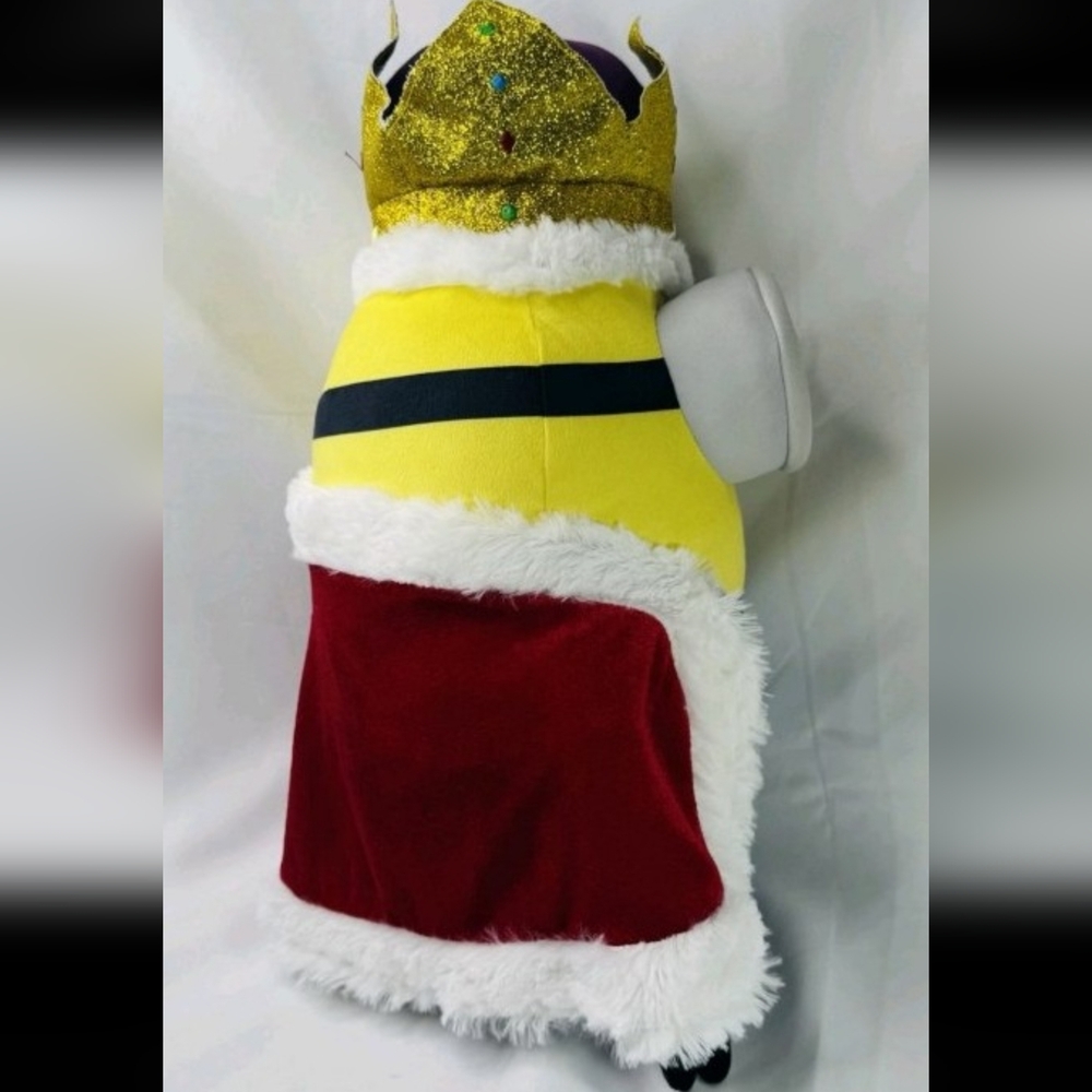 DESPICABLE ME Universal Studios King Bob Minion Large Plush 15" ☆ Rare ☆ - Picture 3 of 8